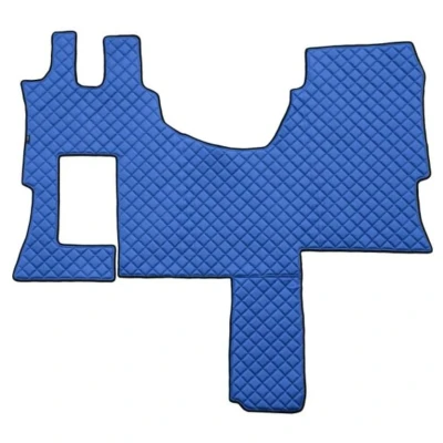 Imagem de F CORE FL33 BLUE Conjunto de tapete chão Couro artificial à frente 1 Azul