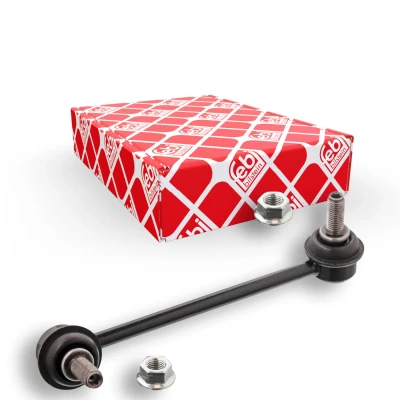 Imagem de FEBI BILSTEIN 102323 barra / escora, estabilizadora Eixo traseiro esquerdo 190 M10 x 1,25 com porca autoblocante Metal