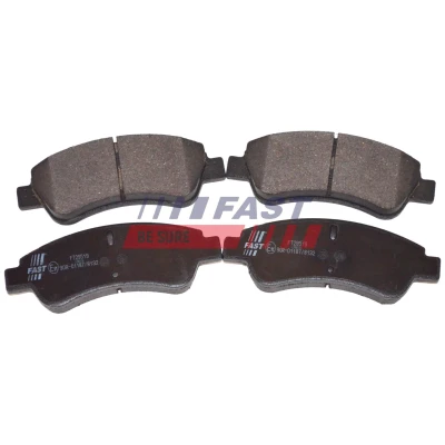 Imagem de FAST FT29519 Jogo de pastilhas para travão disco Eixo dianteiro excl. contacto aviso desgaste PEUGEOT: 206 Hatchback, 208 I Hatchback