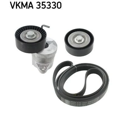 Imagem de SKF VKMA 35330 Jogo de correias trapezoidais estriadas OPEL: Insignia A Sports Tourer, Sedan, Astra J Tourer