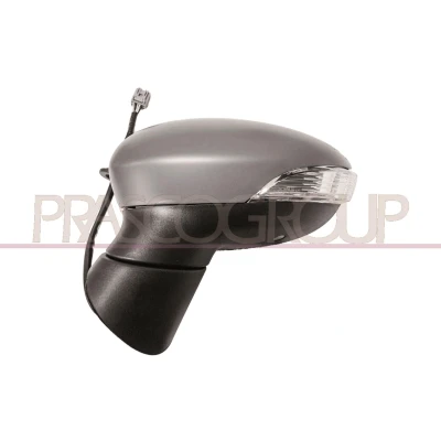 Imagem de Espelho retrovisor Prasco FD3467354P esquerda com subcapa elétrico aquecível, dobrável electricamente, iluminação circundante, sem cor, não esféri