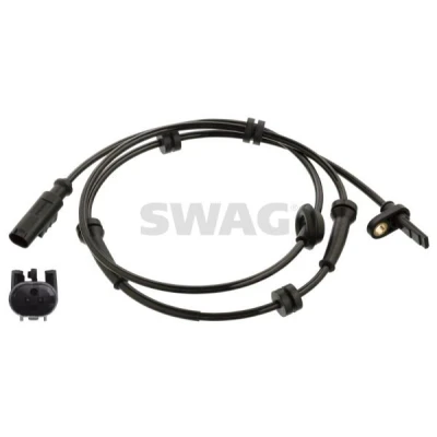 Imagem de SWAG 74 10 6773 Sensor de ABS Eixo traseiro esquerdo, direito 1198 ALFA ROMEO: 147