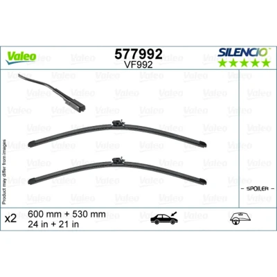 Imagem de Escova do limpa vidros Valeo 577992 à frente plana MERCEDES BENZ: GLB