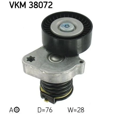 Imagem de SKF VKM 38072 Polia Tensora MERCEDES BENZ: CLK Coupe, Classe E Sedan, T modell