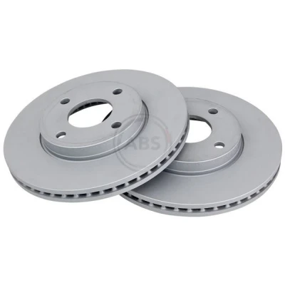 Imagem de A.B.S. Disco de travão FORD: FIESTA 7 262mm 23mm 4furos 108mm ventilado revestido 18617 2095058,H1BC1125A1A Discos