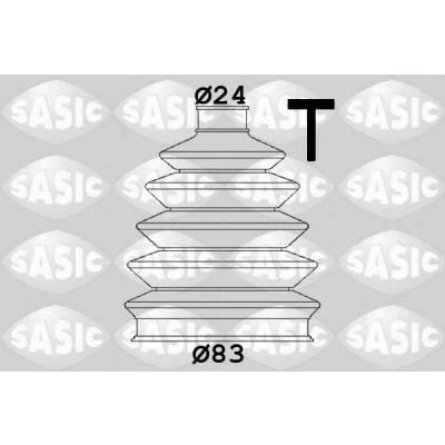 Imagem de SASIC 1906161 Fole de Transmissão do lado da roda Termoplástico VOLVO: S40 I, V40 Carrinha