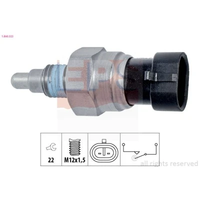 Imagem de EPS 1.860.323 Interruptor, luz de marcha atrás Made in Italy OE Equivalent OPEL: Astra H GTC, Caravan