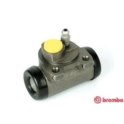 Imagem de BREMBO A 12 186 Cilindro de Roda 19,05 com regulador integrado CITROËN: Saxo Hatchback, AX, PEUGEOT: 106 II I Hatchback