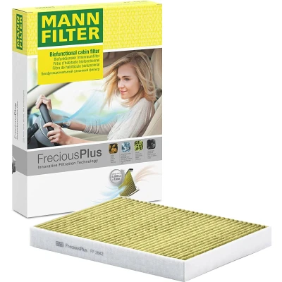 Imagem de MANN FILTER FP 2842 Filtro, ar do habitáculo VOLKSWAGEN: Amarok Pick up, Touareg I, Transporter 5 Bus, AUDI: Q7, PORSCHE: Cayenne endado, norauto,