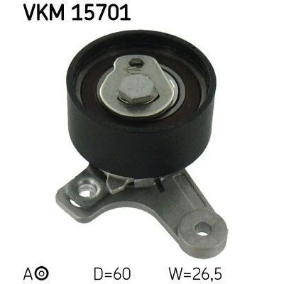 Imagem de SKF VKM 15701 Rolo tensor, correia dentada CHEVROLET: Cruze Sedan, Captiva