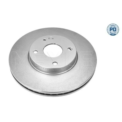 Imagem de MEYLE 35 15 521 0045/PD Disco de travão Eixo dianteiro 257,5 22 4 100 ventilado Revestido a discos zinco MAZDA: 2 Hatchback, MX 5 IV RF Targa