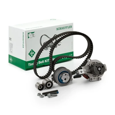 Imagem de INA 530 0699 30 Bomba de Água + Kit Correia Distribuição com água comutável SEAT: Leon III Hatchback, ST