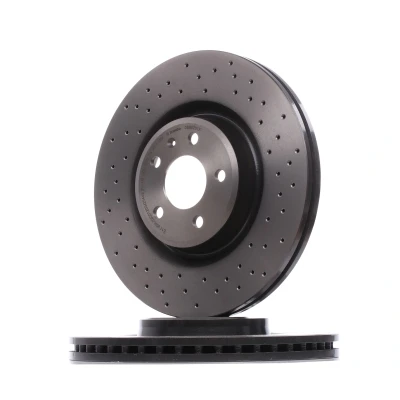 Imagem de BREMBO 09.B970.1X Disco de travão 345 30 5 perfurado/ventilado revestido alto carbono com parafusos AUDI: A4 B8 Avant, A6 C7 A5 Sportback