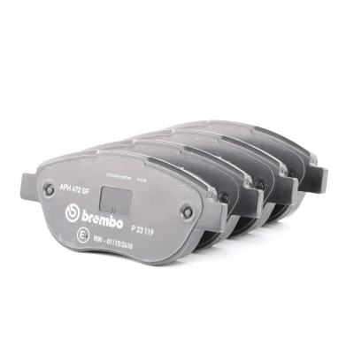 Imagem de BREMBO P 23 119 Jogo de pastilhas para travão disco excl. contacto aviso desgaste com parafusos pinça acessórios