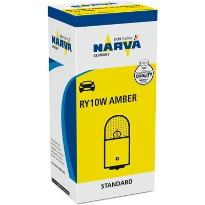 Imagem de NARVA 173173000 Lâmpada 12V 10W RY10W VOLKSWAGEN: Passat CC