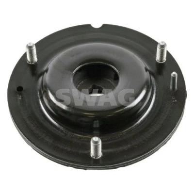 Imagem de SWAG 62 93 9574 Suporte de apoio do conjunto mola / amortecedor Eixo dianteiro, lado esquerdo sem rolamentos esferas Borracha PEUGEOT: 508 I SW