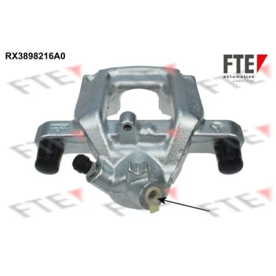 Imagem de FTE 9290621 Pinça de travão cinzento Ferro fundido Eixo traseiro direito sem suporte MERCEDES BENZ: Classe C T modell