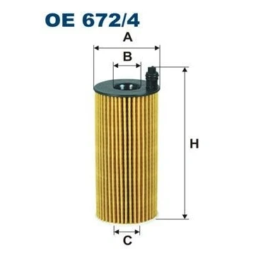 Imagem de Filtro de óleo filtron oe672/4