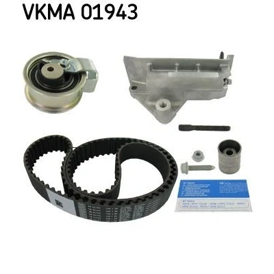 Imagem de SKF VKMA 01943 Jogo de correias dentadas 120 com amortecedor tensor, rolo tensor perfil dentado arredondado VOLKSWAGEN: Golf 4, Sharan I