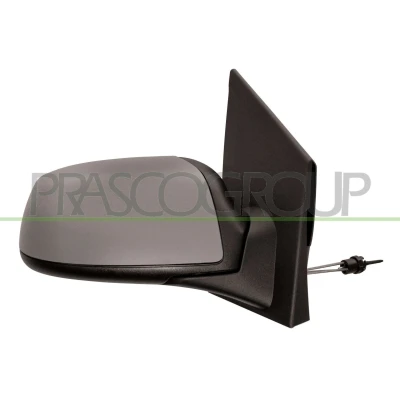 Imagem de Espelho retrovisor Prasco FD3427123 à direita com subcapa manual ajustável pelo interior FORD: FIESTA 5