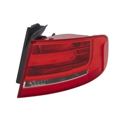 Imagem de HELLA 2VA 009 686 121 Farolim à direita parte exterior P21W 12 Vermelho com lâmpada de incandescência, porta lâmpadas AUDI: A4 B8 Sedan