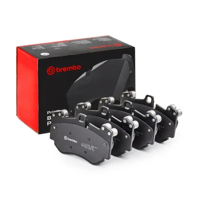Imagem de BREMBO P 65 016 Jogo de pastilhas para travão disco preparado indicador aviso desgaste sem acessórios, com pesos equilíbrio