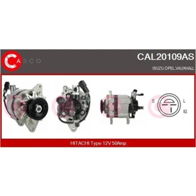 Imagem de CASCO CAL10472GS Alternador 12V 180A VOLKSWAGEN: Golf 7, 7 Variant