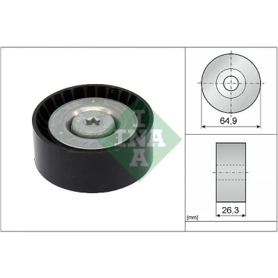 Imagem de INA 532 0905 10 Polia de Desvio MERCEDES BENZ: Classe E Sedan, ML