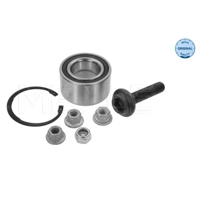Imagem de MEYLE 100 498 0210 Kit de Rolamento roda Eixo dianteiro, ambos os lados com material montagem ORIGINAL Quality 74 esferas