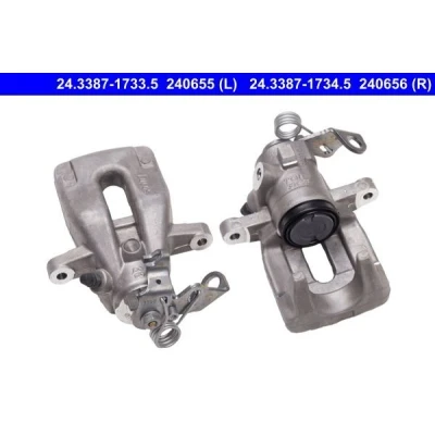 Imagem de ATE 24.3387 1733.5 Pinça de travão Alumínio sem suporte PEUGEOT: 207 Hatchback, CITROËN: DS3 Hatchback
