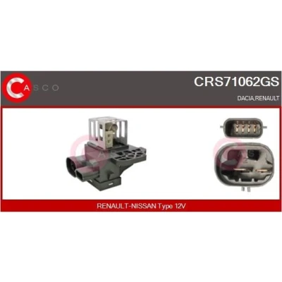 Imagem de CASCO CWM15100AS Motor de Limpa Vidros 12V à frente para veículos volante esquerda/direita RENAULT: Clio 3, III Grandtour