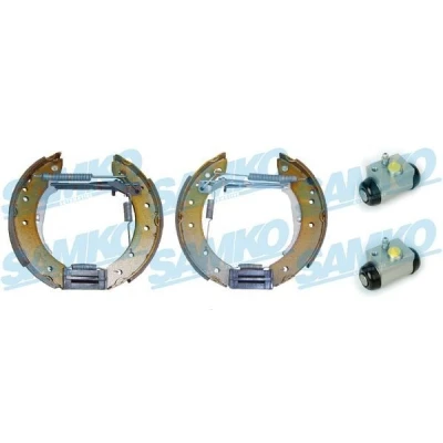 Imagem de LPR EASY KIT OEK418 Jogo de travões, travões tambor PEUGEOT: 206 Hatchback, 106 II 306 Cabrio, CITROËN: Saxo Xsara Coupe