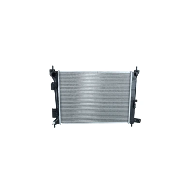 Imagem de NRF 53166 Radiador, arrefecimento do motor Alumínio 500 368 16 Aletas de refrigeração soldadas KIA: RIO 3