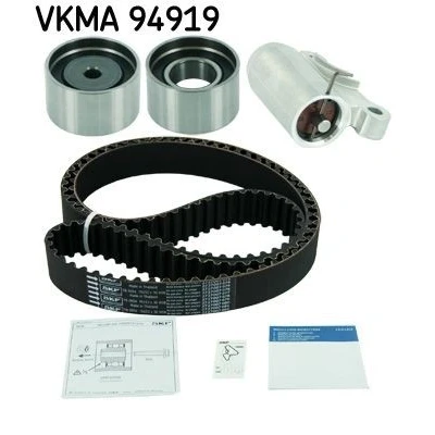 Imagem de SKF VKMA 94919 Jogo de correias dentadas 153 com amortecedor tensor, rolo tensor perfil dentado arredondado