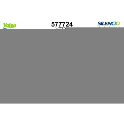 Imagem de Escova do limpa vidros Valeo 577724 600, 550mm à frente plana com spoiler para veículo volante esquerda