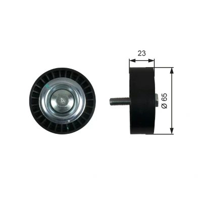 Imagem de GATES T36622 Polia de Desvio FleetRunner Micro V Stretch Fit