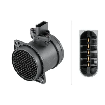 Imagem de HELLA 8ET 358 095 401 Medidor de massa ar sem junta VOLKSWAGEN: Golf 4, Passat B5 GP Variant, Sedan, AUDI: A3 Hatchback, Sportback