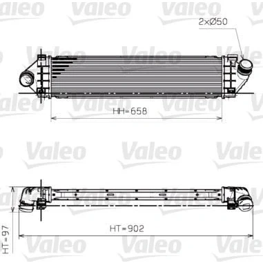 Imagem de VALEO 818246 Intercooler FORD: S Max Mk1, Focus 2 Limousine, Kombi, VOLVO: S80 II endado, norauto, oscaro, mister auto