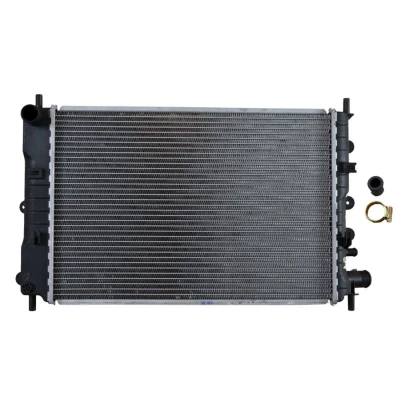 Imagem de NRF EASY FIT 514436 Radiador, arrefecimento do motor Alumínio 524 356 34 com componentes de montagem Aletas refrigeração soldadas