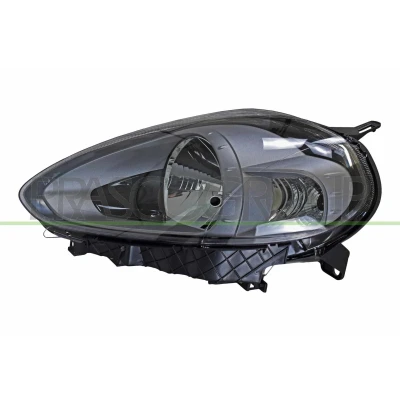 Imagem de PRASCO FT3444914 Farol Principal esquerda H4 cinzento escuro com motor de regulação do alcance dos faróis FIAT: Punto Evo Hatchback