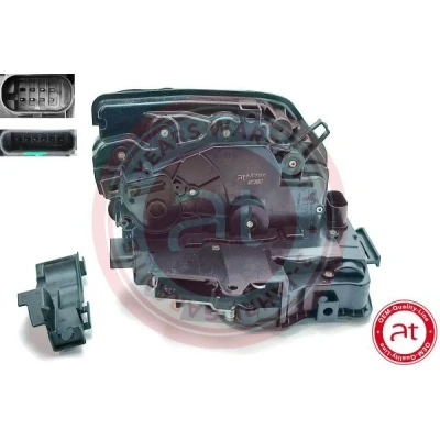 Imagem de at autoteile germany at12697 Fechadura de Porta com fecho centralizado, sem bloqueio duplo traseira esquerda