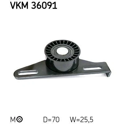 Imagem de SKF VKM 36091 Polia Tensora RENAULT: CLIO 2, Scénic 1, LAGUNA 2 Grandtour