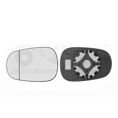 Imagem de VAN WEZEL 4323831 Vidro Espelho esquerda RENAULT: CLIO 2, MEGANE Scenic, 1 Classic