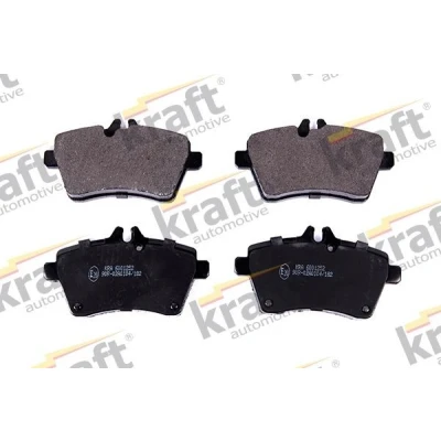 Imagem de KRAFT 6001252 Jogo de pastilhas para travão disco Eixo dianteiro MERCEDES BENZ: Classe B, A