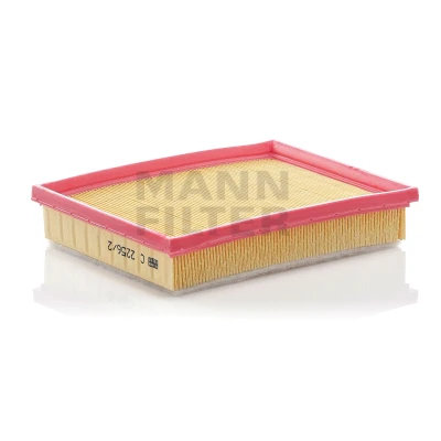 Imagem de MANN FILTER C 2256/2 Filtro de ar 37 166 211 Cartucho filtrante para utilização em ambientes poeirentos OPEL: Corsa B Hatchback, Van