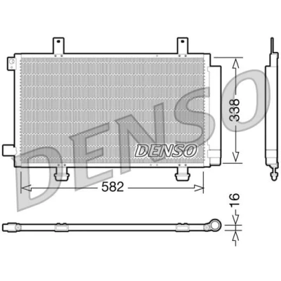 Imagem de DENSO DCN47002 Condensador com secador R134a
