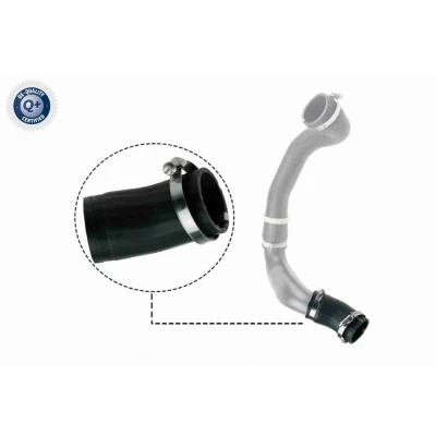 Imagem de VAICO V48 0186 Mangueira Para o Turbocompressor Borracha com entretela Q+, original equipment manufacturer quality