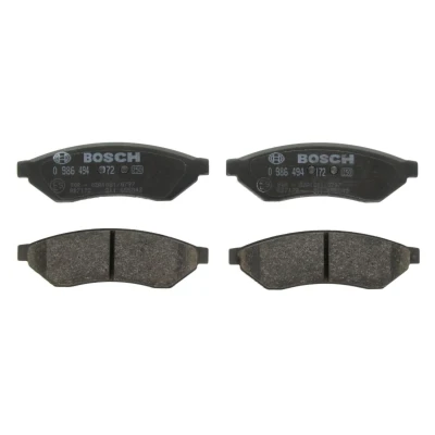 Imagem de BOSCH 0 986 494 172 Jogo de pastilhas para travão disco Baixo teor metálico com chapa anti ruído, instruções montagem CHEVROLET: Epica Sedan