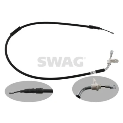Imagem de SWAG 10 93 4909 Cabo de Freio Mão traseira direita 1215mm MERCEDES BENZ: Classe B