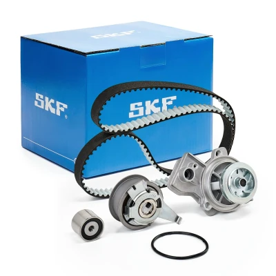 Imagem de SKF VKMC 01350 1 Bomba de Água + Kit Correia Distribuição com perno roscado, sem contacto corte integrado, água não comutável 145